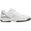 Mizuno Women's Wave Exceed Light AC in White/Silver