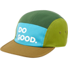 Cotopaxi Do Good 5-Panel Hat in Poolside/Oak
