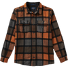 Roark Nordsman Long Sleeve Flannel in Pecan front