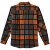 Roark Nordsman Long Sleeve Flannel in Pecan back