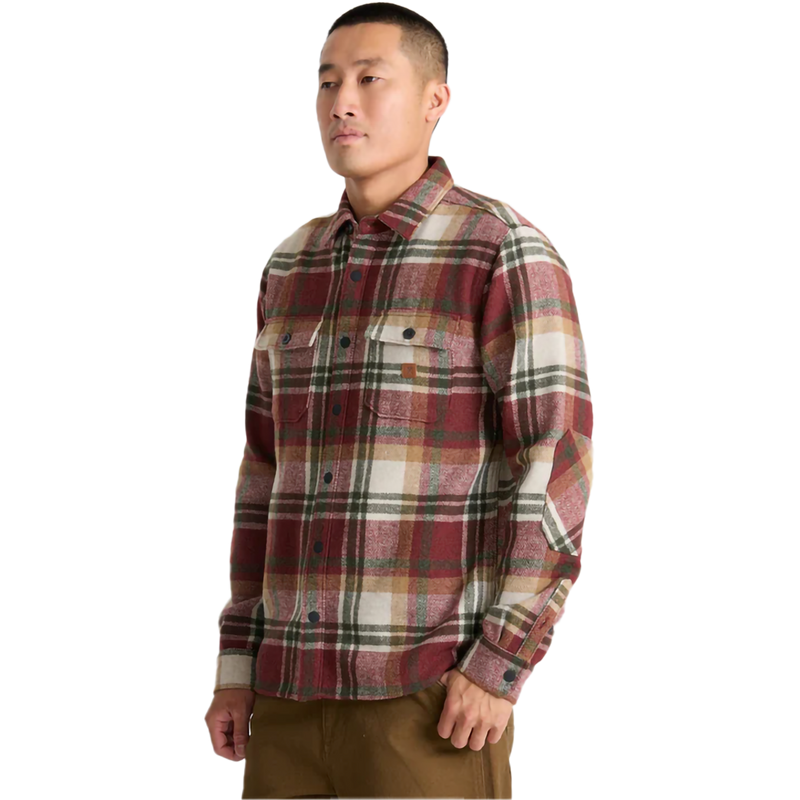 Men's Nordsman Long Sleeve, Roark Nordsman Long Sleeve in SNA-Sangria front left