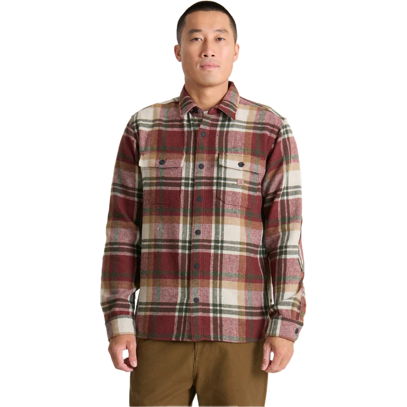 Men's Nordsman Long Sleeve, Roark Nordsman Long Sleeve in SNA-Sangria front