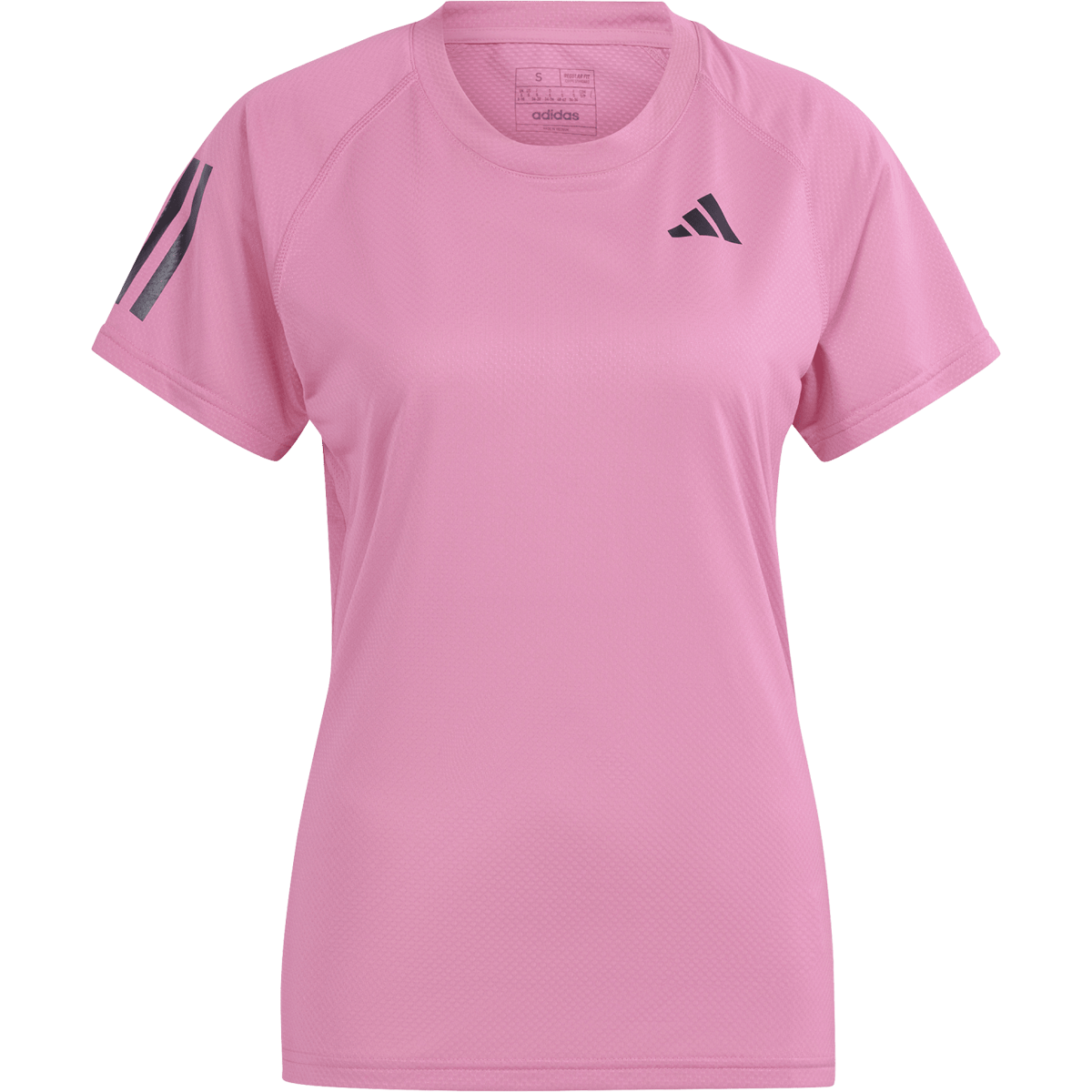 Adidas Club Short Sleeve T Shirt White S Woman