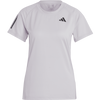 adidas Women's Club Tee in Silver Dawn