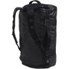 The North Face Base Camp Voyager Duffel 32L in KT0-TNF Black/Asphalt Grey backpack straps