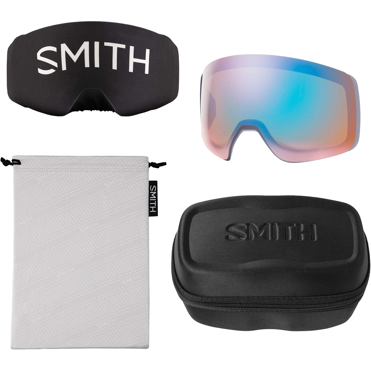 スキー・スノーボードアクセサリー SMITH 4D MAG ASIAN FIT 4D MAG Low Bridge Fit – Sports Basement