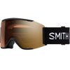 Smith Sport Optics Squad MAG Low Bridge Fit in Black + CP Pro Photochromic Gold Mirror front left