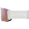 Smith Sport Optics Squad MAG Low Bridge Fit in White Vapor CP Everyday Rose Gold left side