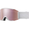 Smith Sport Optics Squad MAG Low Bridge Fit in White Vapor CP Everyday Rose Gold front left