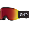 Smith Sport Optics Squad MAG Low Bridge Fit in Black + CP Photochromic Red Mirror and Low Light