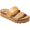 Reef Women's Cushion Vista Hi in Natural Braid right front profile