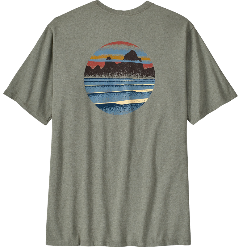 Men's Skyline Stencil Responsibili-Tee, Men's Skyline Stencil Responsibili-Tee