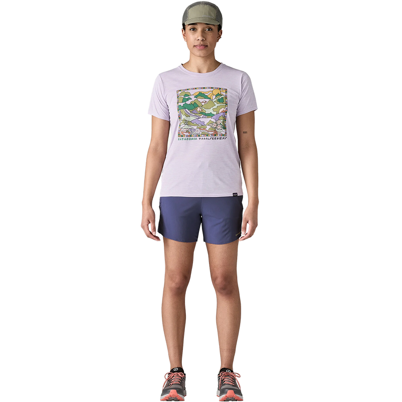 Women's Multi Trails Shorts 5.5", Women's Multi Trails Shorts 5.5" in SLPU-Solstice Purple front