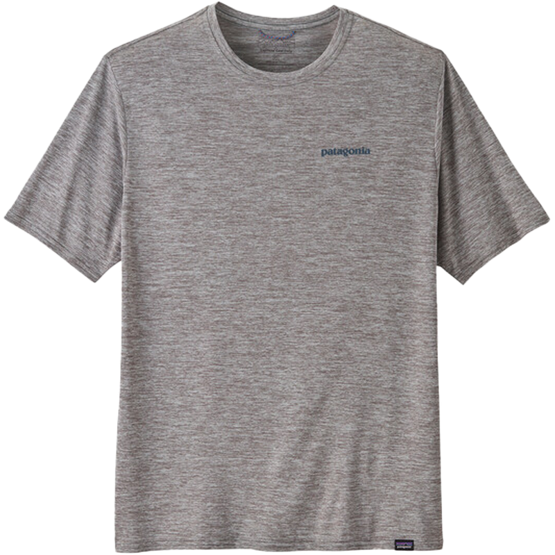 Men's Capilene Cool Daily Graphic Shirt Waters, Patagonia Men's Capilene Cool Daily Graphic Shirt Waters abalone front