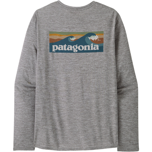 Men's Long-Sleeved Capilene Cool Daily Graphic Shirt - Waters