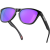 Oakley Frogskins - Matte Black/Prizm Violet up view