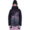 686 Women's Hydra Insulated Jacket in Black Cloudbreak
