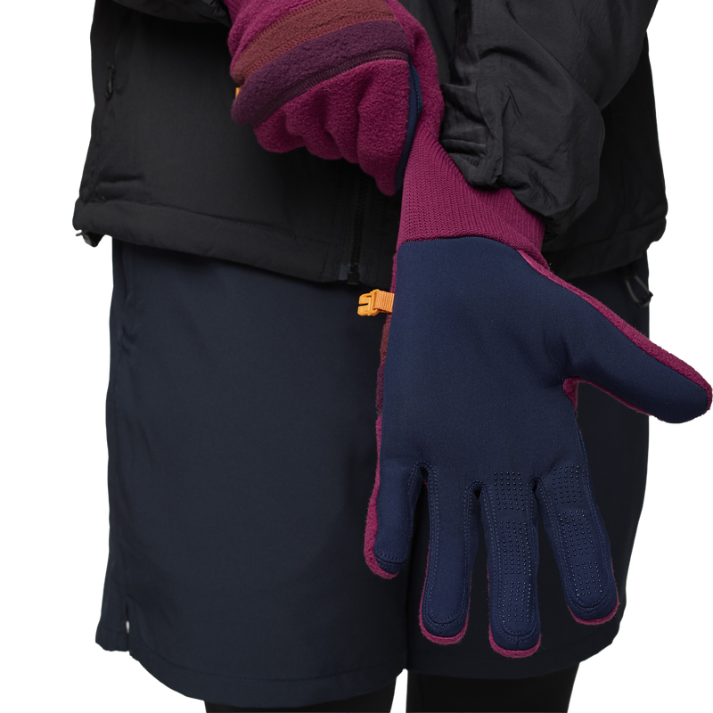 Men's Teca Fleece Full Finger Gloves, Cotopaxi Men's Teca Gloves palm
