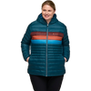 Cotopaxi Fuego Hooded Down Jacket - Women's in Abyss Stripe