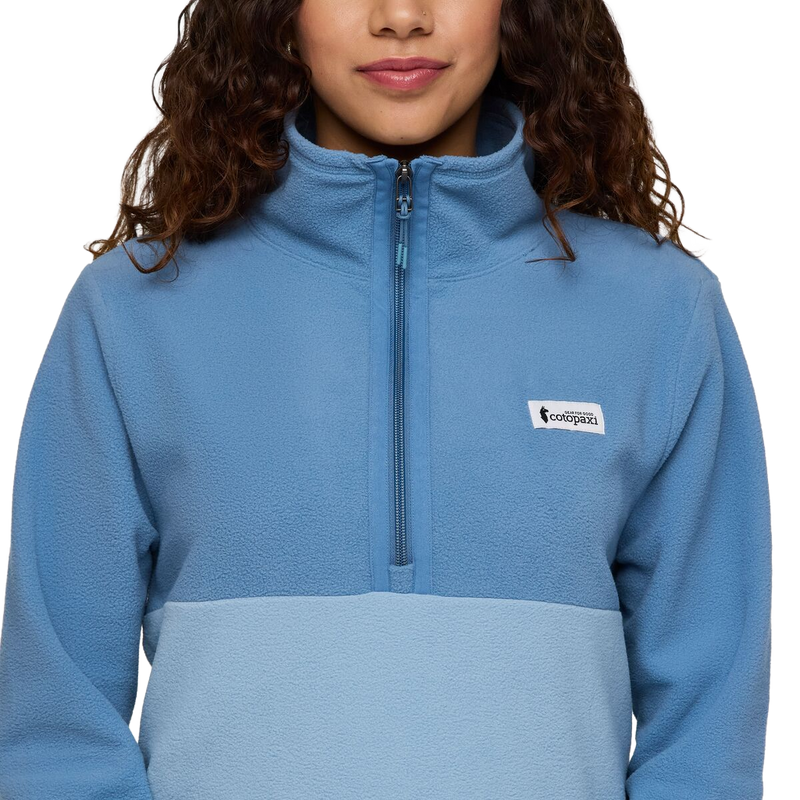 Women's Amado Fleece, Cotopaxi Women's Amado Fleece in FJICE-Fjord and Iceberg front
