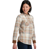 Kuhl Women's Tess Flannel Long Sleeve Shirt side