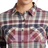 Kuhl Women's Tess Flannel Long Sleeve Shirt chest pockets