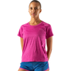 Rabbit Women's EZ Tee Cropped in Festival Fuchsia