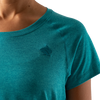 Rabbit Women's EZ Tee Cropped logo detail