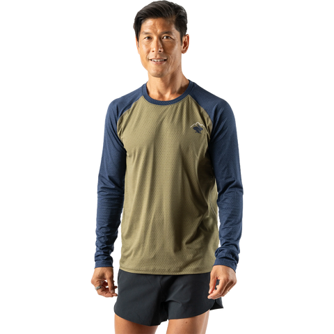 Men's EZ Tee Perf Long Sleeve Trail