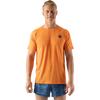 Rabbit EZ Tee Perf Short Sleeve Trail in Vibrant Orange