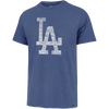 47 Brand Men's Dodgers Premier Franklin Tee in Cadet Blue