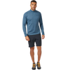 Rab Men's Sonic Long Sleeve Zip in alternate image front