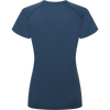 Rab Women's Sonic Tee in Tempest Blue back