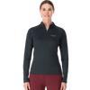 Rab Women's Sonic Long Sleeve Zip in Beluga