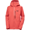 Helly Hansen Women's Verglas Backcountry Ski Shell Jacket in Poppy Red