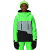 686 Youth Geo Insulated Jacket in BGRC-Borealis Green Colorblock