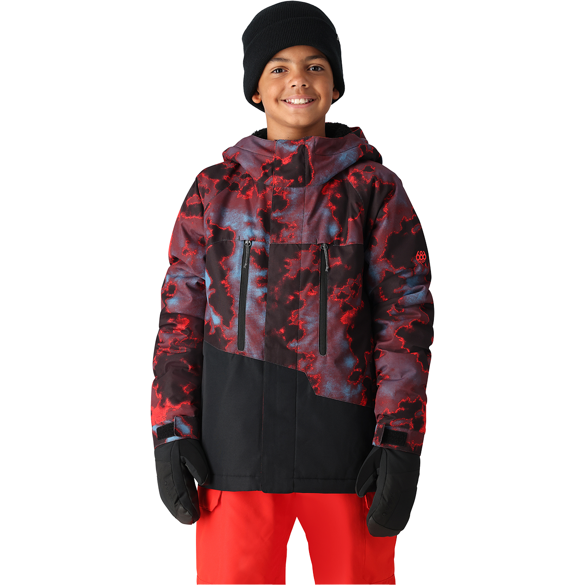 Youth Geo Insulated Jacket alternate view