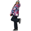 686 Youth Hydra Insulated Jacket in VLTI Violet Ink left