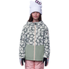 686 Youth Athena Insulated Jacket in Hello Kitty Dusty Sage