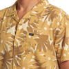 RVCA Men's Pop Floral Short Sleeve Shirt button and pocket detail