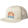 Roark Station Trucker Hat in Bone