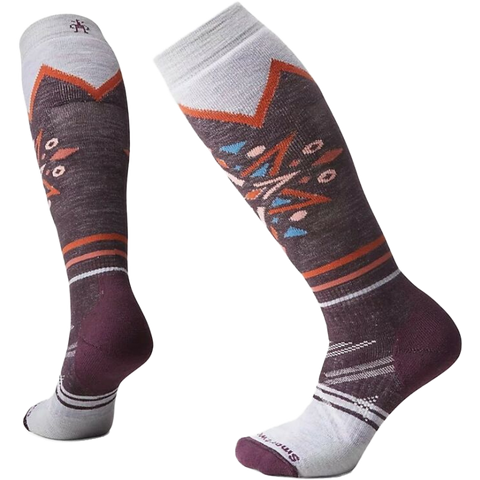 Women's Ski Full Cushion Mountain Snowflake OTC Socks