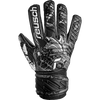 Reusch Youth Attrakt Solid Finger Support 23 Glove in Black