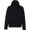 Vuori Men's Strato Tech Hoodie in Heather Black