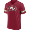 Fanatics Men's 49ers Fundamentals Hashmark Top in Scarlet