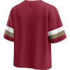 Fanatics Women's 49ers Fundamentals Cropped Mesh Top back