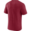 Fanatics Men's 49ers Fundamentals Triblend Short Sleeve back