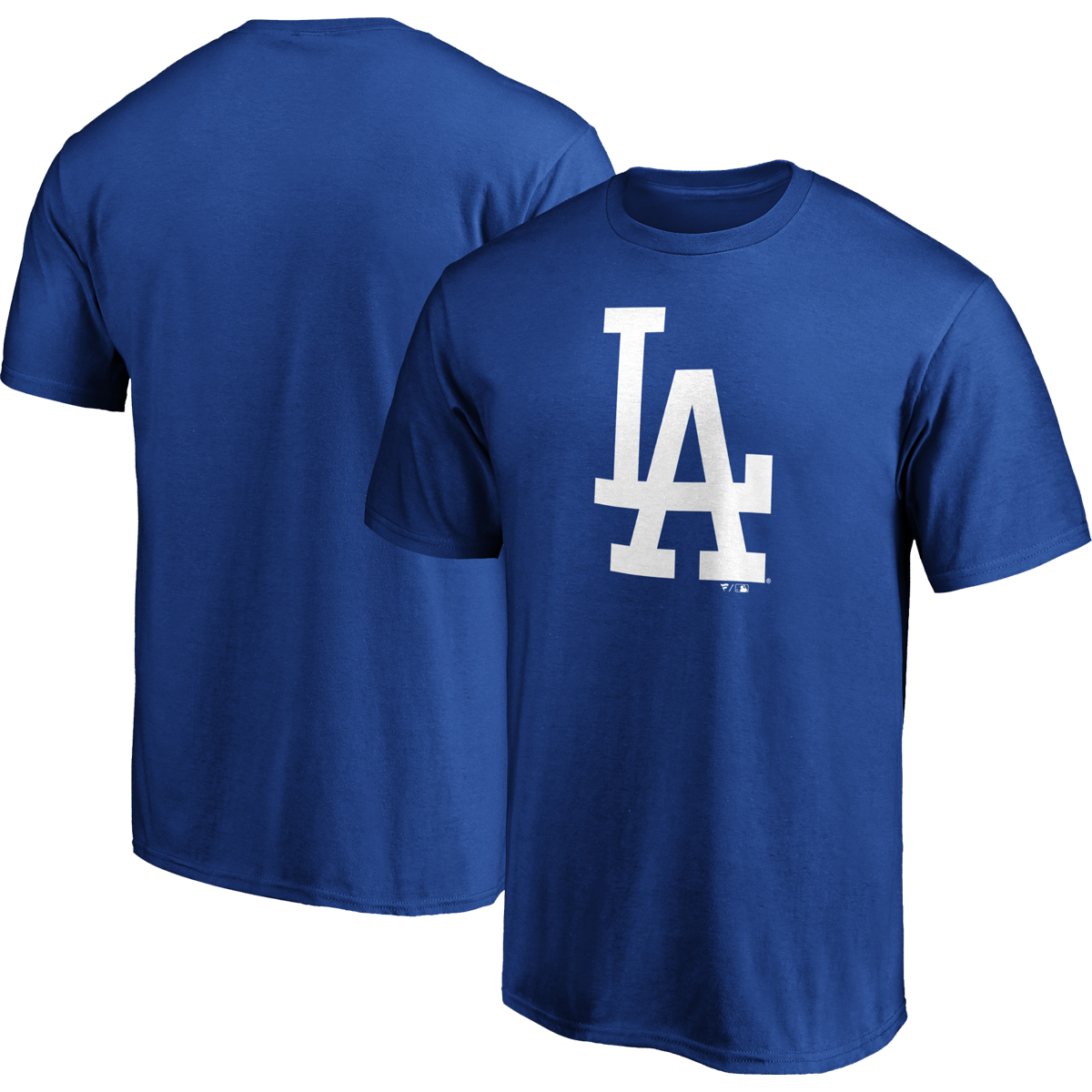 Men's Dodgers Cotton Official Logo Short Sleeve alternate view