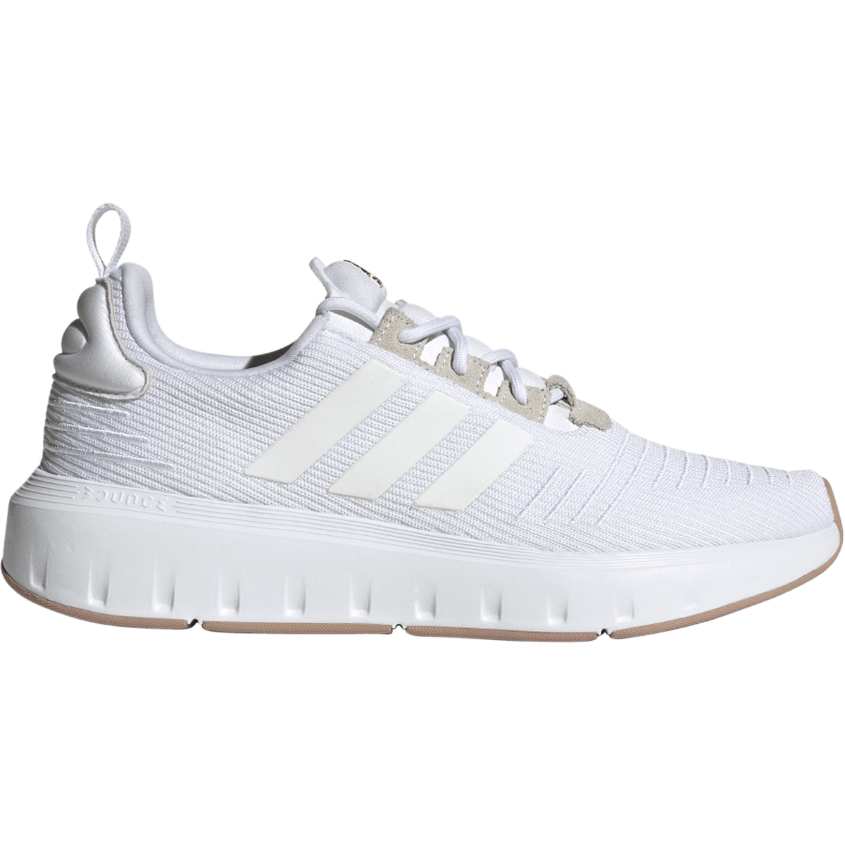 Adidas swift run 2025 all white shoes