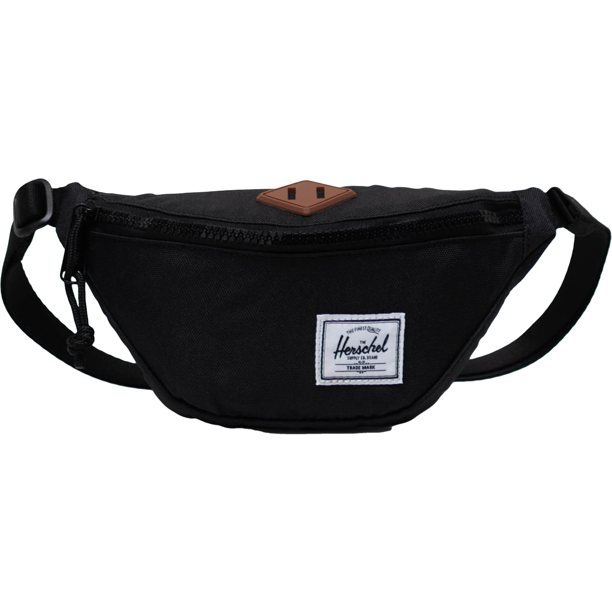 White herschel top fanny pack